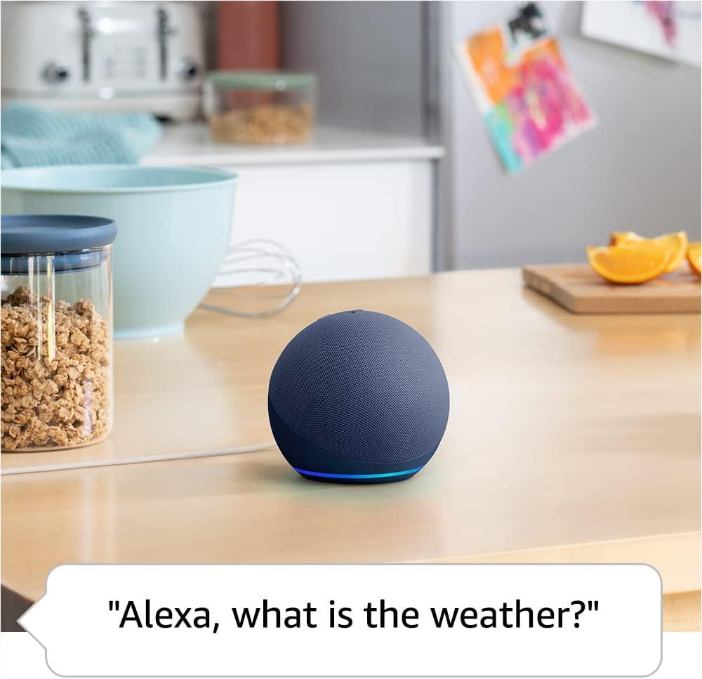 imageAmazon Echo Dot Vibrant sounding Alexa speaker Great for bedrooms dining rooms and offices CharcoalGlacier White
