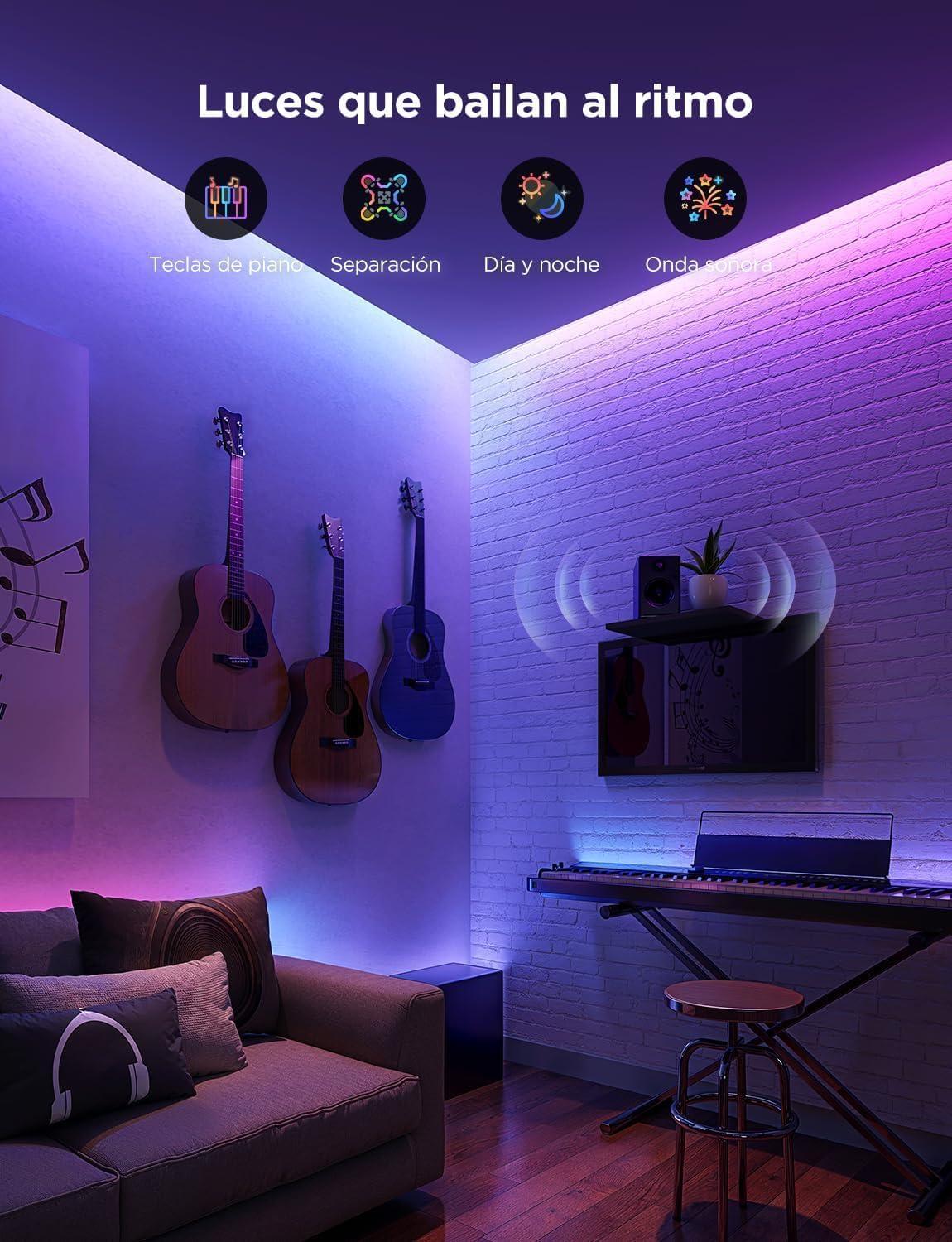 imageGovee RGBIC Strip Light 2 Pro with Matter 164ft Smart LED Strip Lights Work with Alexa and Google Assistant DIY Color Changing Light Strip LED Lights for Bedroom Cabinet Party Home Decor656ft