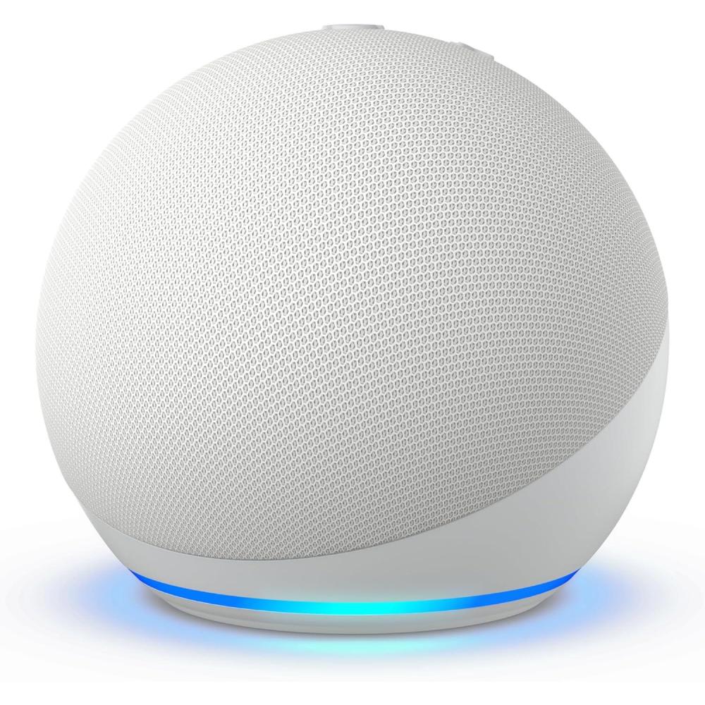 imageAmazon Echo Dot Vibrant sounding Alexa speaker Great for bedrooms dining rooms and offices CharcoalGlacier White