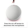 imageAmazon Echo Dot Vibrant sounding Alexa speaker Great for bedrooms dining rooms and offices CharcoalDeep Sea Blue