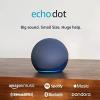 imageAmazon Echo Dot Vibrant sounding Alexa speaker Great for bedrooms dining rooms and offices CharcoalDeep Sea Blue