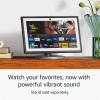imageAmazon Echo Show 21 newest model Full HD 21quot kitchen hub for home organization with builtin Fire TV and Alexa15inch