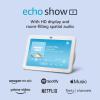 imageAmazon Echo Show 8 With Spatial Audio Smart Home Hub ideal for open living spaces includes Alexa CharcoalGlacier White