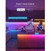 imageGovee 100ft RGBIC LED Strip Lights Smart LED Lights Work with Alexa and Google Assistant LED Lights for Bedroom WiFi App Control Segmented DIY Multiple Colors Color Changing Light 2 x 50ft164ft