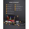 imageGovee Christmas Cone Tree Lights 6ft 316 LEDs RGBIC Christmas Tree Lights with Smart App Control IP67 Waterproof Outdoor String Lights for Xmas Decorations 82 Scene Modes Music Sync Black StandBlack