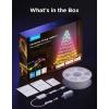 imageGovee Christmas Lights 2 RGBWIC 99FT 300LEDs Holiday String Lights with Shape Mapping Function Smart LED Decoration for Indoor Outdoor Tree 130 Preset Scenes Voice and APP Control Green WireClear
