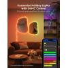 imageGovee Christmas Lights 66ft Smart RGBIC String Lights AppControlled 125 Scene Modes IP65 Waterproof Sync with Music Works with Alexa Holiday Party Decorations Indoor Outdoor66ft