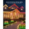 imageGovee Christmas Lights 66ft Smart RGBIC String Lights AppControlled 125 Scene Modes IP65 Waterproof Sync with Music Works with Alexa Holiday Party Decorations Indoor Outdoor66ft