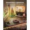 imageGovee Christmas Sparkle String Lights 66ft RGBWIC String Lights with 250 BulletHead LEDs AppControlled 140 Scene Modes Shape Mapping Music Sync Works with Alexa Indoor Holiday Decorations66ft