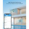 imageGovee Digital Hygrometer Indoor Thermometer Room H5075 Bluetooth Temperature Humidity Meter with 164ft Remote App Control Notification Alerts 2 Years Data Storage Export for Bedroom Wine CellarBlack