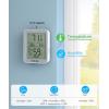 imageGovee Digital Hygrometer Indoor Thermometer Room H5075 Bluetooth Temperature Humidity Meter with 164ft Remote App Control Notification Alerts 2 Years Data Storage Export for Bedroom Wine CellarGrey