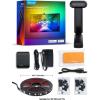 imageGovee Envisual TV LED Backlight T2 with Dual Cameras 118ft RGBIC WiFi LED Strip Lights for 5565 inch TVs Double Strip Light Beads for Home Decorations Smart App Control Music Sync21FT for 98100 TV