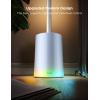 imageGovee Floor Lamp 2 with Matter RGBIC Warm Cool White LED Alexa Compatible 1725lm Music Sync Scene Modes Smart Floor Lamp for Living Room Bedroom Silver1 PackSilver