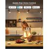 imageGovee GU10 Smart Bulb Matter RGBWW Light Bulb Work with Alexa Google Assistant WiFi ampamp Bluetooth Color Changing MR16 LED Bulbs 64 Dynamic Scenes Syncs with Music 4 Pack 400LM GU10 Base