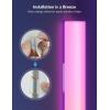 imageGovee Glide LED Wall Lights RGBIC Wall Lights Works with Alexa and Google Assistant Smart Glide Lively Light Bars for Gaming Room and Streaming Multicolor Glide Sconces 6 pcs14 Pcs