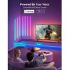 imageGovee Glide LED Wall Lights RGBIC Wall Lights Works with Alexa and Google Assistant Smart Glide Lively Light Bars for Gaming Room and Streaming Multicolor Glide Sconces 6 pcs14 Pcs
