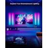 imageGovee Glide LED Wall Lights RGBIC Wall Lights Works with Alexa and Google Assistant Smart Glide Lively Light Bars for Gaming Room and Streaming Multicolor Glide Sconces 6 pcs6 Pcs