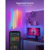 imageGovee Glide LED Wall Lights RGBIC Wall Lights Works with Alexa and Google Assistant Smart Glide Lively Light Bars for Gaming Room and Streaming Multicolor Glide Sconces 6 pcs14 Pcs