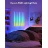 imageGovee Glide LED Wall Lights RGBIC Wall Lights Works with Alexa and Google Assistant Smart Glide Lively Light Bars for Gaming Room and Streaming Multicolor Glide Sconces 6 pcs14 Pcs