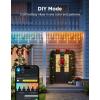 imageGovee Icicle Lights Smart RGBIC Christmas Lights for Outside 66ft with 800 LEDs Christmas Icicle Light for Outdoor IP67 Waterproof Music Sync Voice Control 78 Scene Modes for Holiday Decor33ft