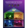 imageGovee Mini Panel Lights RGBIC Wall Lights Smart LED Wall Panels Works with Matter Alexa Google Assistant Sync with Music DIY Gaming Light for Home Decor Office Bedroom 20 Pcs10 Pcs