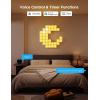 imageGovee Mini Panel Lights RGBIC Wall Lights Smart LED Wall Panels Works with Matter Alexa Google Assistant Sync with Music DIY Gaming Light for Home Decor Office Bedroom 20 Pcs20 Pcs