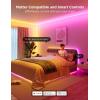 imageGovee Neon Rope Light for Wall Lining LED Rope Lights Work with Matter Google Assistant Alexa 164ft RGBIC Strip Lights with Smart App Control and Music Sync for Living Room Bedroom Wall Corners