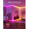 imageGovee Neon Rope Light for Wall Lining LED Rope Lights Work with Matter Google Assistant Alexa 164ft RGBIC Strip Lights with Smart App Control and Music Sync for Living Room Bedroom Wall Corners