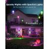 imageGovee Outdoor Clear Bulb String Lights 48ft RGBWIC Outdoor Lights with 15 Dimmable Warm White LED Bulbs 111 Scene Modes for Patio Backyard IP67 Waterproof Works with Alexa Google ampamp Matter48ft