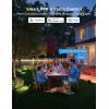 imageGovee Outdoor Flood Lights 2 RGBIC Warm Cold White LED Lights for Outdoor Decorations 50 Scene Modes Landscape Lighting Upgrated IP66 with App Control Wired 4 Pack6 pack
