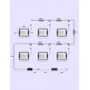 imageGovee Outdoor Flood Lights 2 RGBIC Warm Cold White LED Lights for Outdoor Decorations 50 Scene Modes Landscape Lighting Upgrated IP66 with App Control Wired 4 Pack6 pack