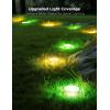 imageGovee Outdoor Ground Lights 2 50ft Patio Decorations 15 Pack RGBIC Pathway Lights with 100LM Warm White IP67 Waterproof 63 Scene Modes Works with Alexa Google Assistant50ft