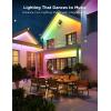 imageGovee Outdoor LED Strip Lights 984ft Smart Outdoor Lights Work with Alexa and Google Assistant App Control IP65 Waterproof RGBIC Lights for Patio Eave Party Decorations984ft