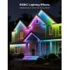 imageGovee Outdoor LED Strip Lights RGBIC with Warm and Cold White 328ft 24G WiFi Smart Outdoor Lights IP65 Waterproof Work with Alexa and Google Assistant App Control for Porch Patio Eave Party328 ft