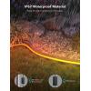 imageGovee Outdoor Neon Rope Lights 328ft RGBIC IP67 Waterproof Patio Decorations with 64 Scene Modes Music Sync Flexible LED Outdoor Lights Neon Lights Work with Alexa Google Assistant328ft