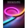 imageGovee Outdoor Neon Rope Lights 328ft RGBIC IP67 Waterproof Patio Decorations with 64 Scene Modes Music Sync Flexible LED Outdoor Lights Neon Lights Work with Alexa Google Assistant656ft