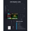 imageGovee Outdoor Net Lights 28  94ft with RGBIC and DIY Functions 480 LEDs Smart Net Lights with 64 Modes for Bush Patio Decor IP65 Waterproof Compatible with Alexa ampamp Google Assistant Green Wire2847ft