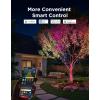 imageGovee Outdoor Tree Lights 3Pack RGBWIC LED Landscape Lighting IP67 Waterproof Outdoor Lights for Yard Patio Garden 66 Scene Modes with App Control Works with Alexa Google Assistant Matter