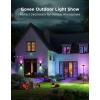 imageGovee Outdoor UpDown Wall Light 2 Pack 1200LM RGBICWW Smart Porch Lights Outdoor with 64 Scene Modes IP66 Waterproof Wall Sconce for Outdoor Decor Works with Alexa Google Assistant and Matter2