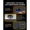 imageGovee Pendant Light for Kitchen Island ThreeLayer RGBIC Smart Lighting Matter Compatible 1300LM 2700K6500K Dimmable Black Hanging Light Fixture Works with Alexa Adjustable Height for Dining Room