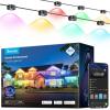 imageGovee Permanent Outdoor Lights Pro 200ft with 120 RGBIC LED Lights for Daily and Accent Lighting 75 Scene Modes for Outdoor Decor IP67 Waterproof Works with Alexa Google Assistant Matter WhiteBlack