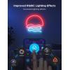imageGovee RGBIC Neon Lights LED Smart Neon Rope Light 2 Works with Matter Alexa Google Assistant Custom DIY Neon Strip Lights for Bedroom and Holiday Decor Softer Material 328ft WhiteWhite