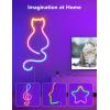 imageGovee RGBIC Neon Rope Light 164ft LED Strip Lights Music Sync DIY Design Works with Alexa Google Assistant Neon Lights for Gaming Room Living Bedroom Wall Decor Not Support 5G WiFi