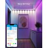 imageGovee RGBIC String Downlights Smart LED String Lights Works with Alexa Color Changing Indoor Wall Light Fixture for Party Music Sync 98ft with 15 LEDs WhiteWhite