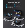 imageGovee S14 Bulb Outdoor String Lights 2 96ft Smart RGBIC Warm White Patio Lights with 30 LED Bulbs 111 Scene Modes for Outdoor Decor Works with Alexa Google Matter APP Control IP66 Waterproof144ft