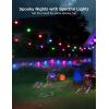 imageGovee Smart Outdoor String Lights 2 144ft Outdoor Lights with Dimmable Warm White LED Bulbs 47 Scene Modes for Patio Backyard Balcony IP65 Waterproof Works with Alexa App Control144ft
