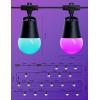 imageGovee Smart Outdoor String Lights 2 144ft Outdoor Lights with Dimmable Warm White LED Bulbs 47 Scene Modes for Patio Backyard Balcony IP65 Waterproof Works with Alexa App Control144ft