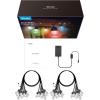 imageGovee Smart Outdoor String Lights H7015 48ft RGBIC Outdoor Lights with 15 Dimmable LED Bulbs IP65 Waterproof Color Changing Warm White Lights with 47 Scene Modes for Patio Backyard App Control96ft