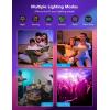 imageGovee Smart Recessed Lighting 6 Inch WiFi Bluetooth Direct Connect RGBWW LED Downlight 65 Scene Mode Canless Recessed Light Work with Alexa ampamp Google Assistant with Junction Box 1100 Lumen 4 Pack6 Inch