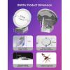 imageGovee Smart Recessed Lighting 6 Inch WiFi Bluetooth Direct Connect RGBWW LED Downlight 65 Scene Mode Canless Recessed Light Work with Alexa ampamp Google Assistant with Junction Box 1100 Lumen 4 Pack6 Inch